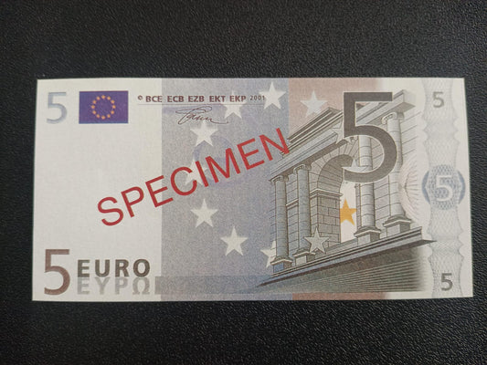 5 Euro - Specimen Note