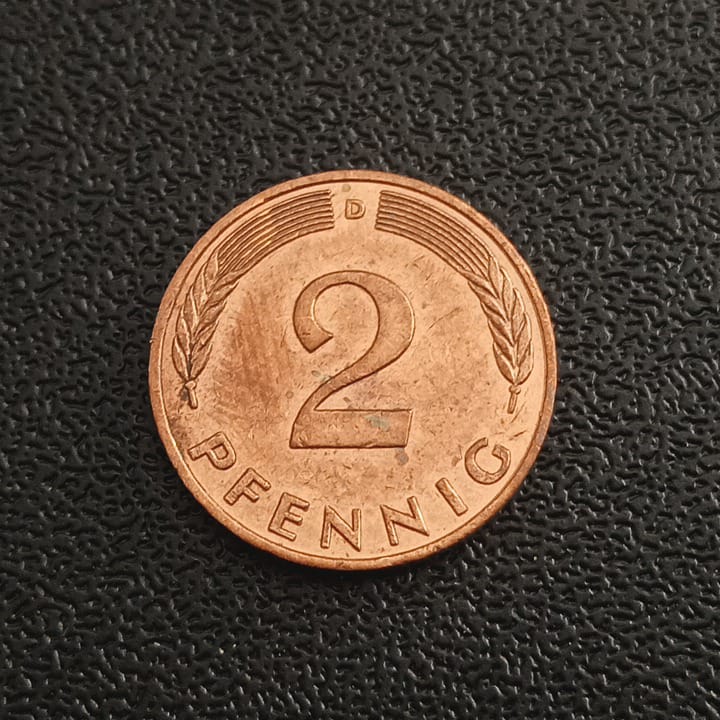 2 Pfennig - Germany