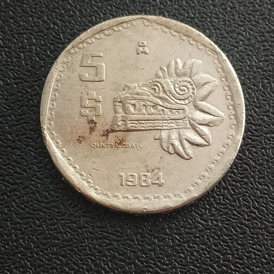 5 Peso 1984 - Mexico