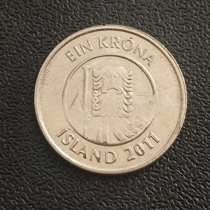 1 Krona - Iceland