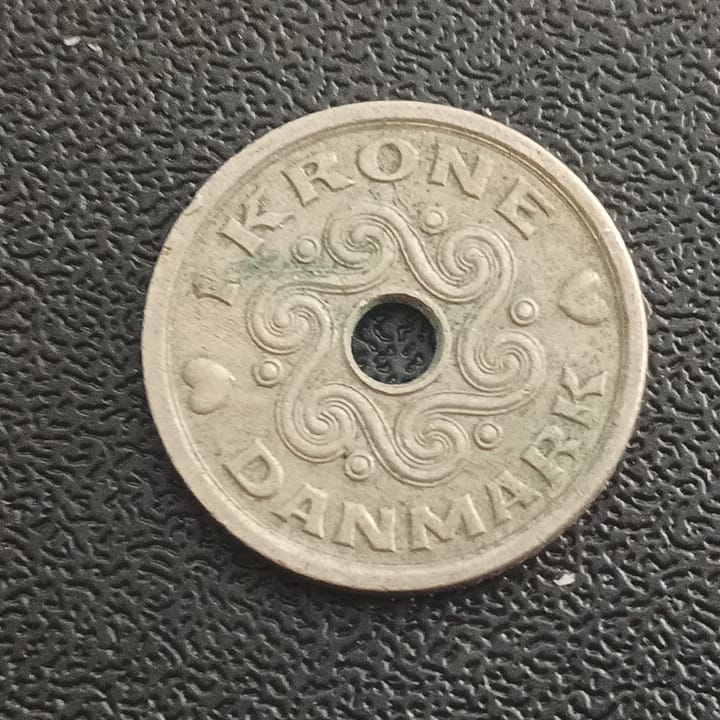 1 Krone - Denmark (Margrethe II)