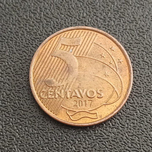 5 Centavos 2017 - Brazil