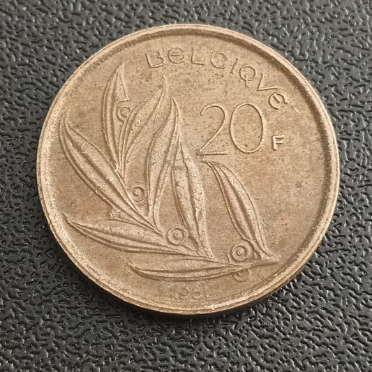 20 Franc  - Belgium