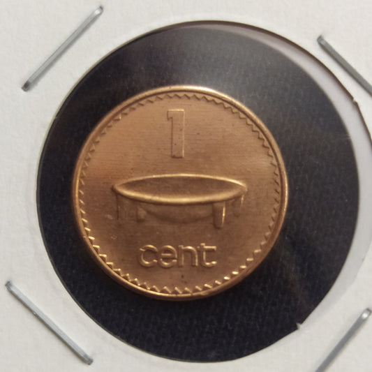 1 Cent  - Elizabeth II 3rd portrait - Fiji