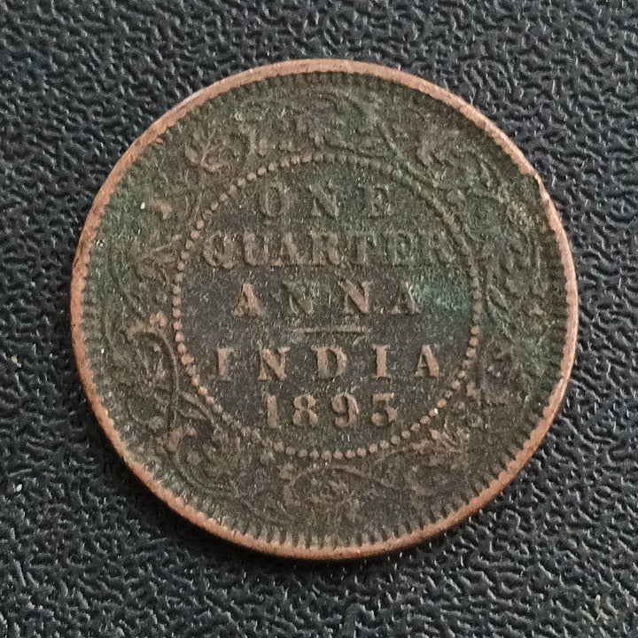 1/4 Anna 1893 Victoria (Ref : 030609)