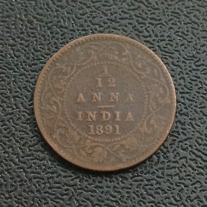 1/12 Anna 1891 Victoria (Ref : 140607)