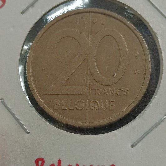 20 Francs Albert II 1996 (French text) - Belgium