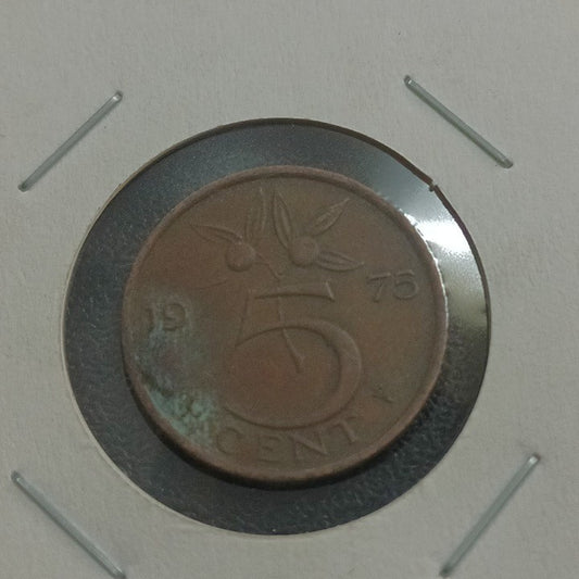 5 Cents 1975 - Juliana - Netherlands