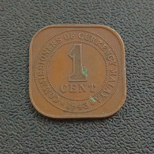 1 Cent 1943 - Malaya