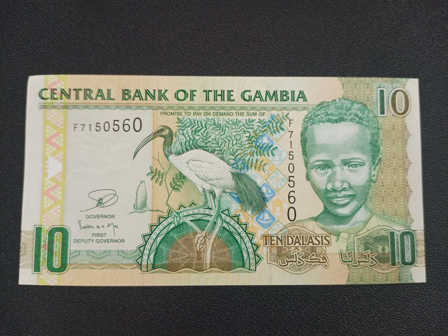 10 Dalasis (2006-2013) UNC - Gambia