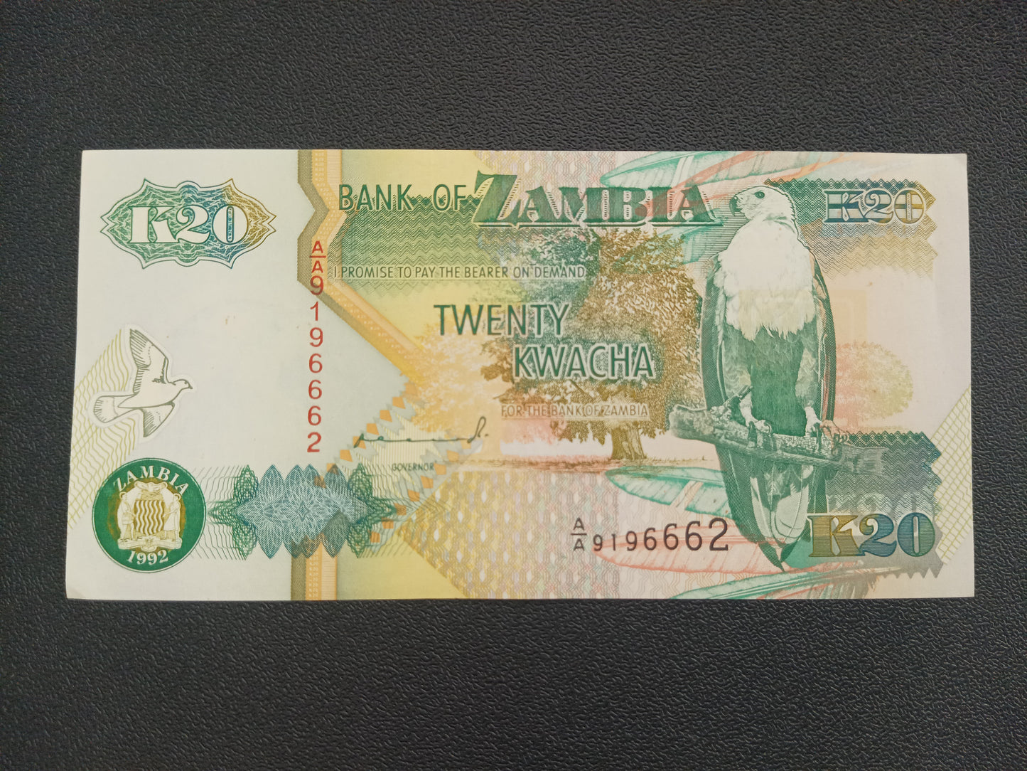 20 Kwacha 1992 UNC - Zambia