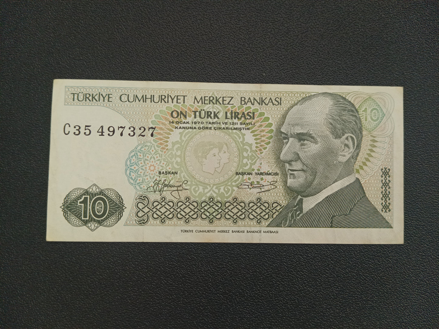 10 Lira 1979 UNC - Turkey