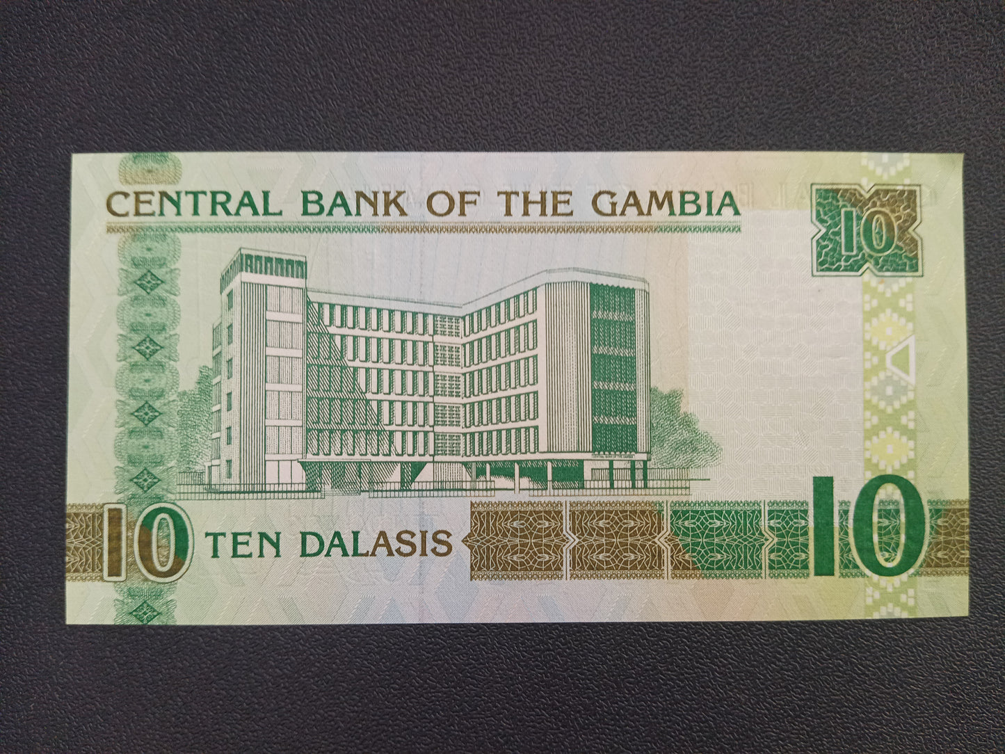 10 Dalasis (2006-2013) UNC - Gambia