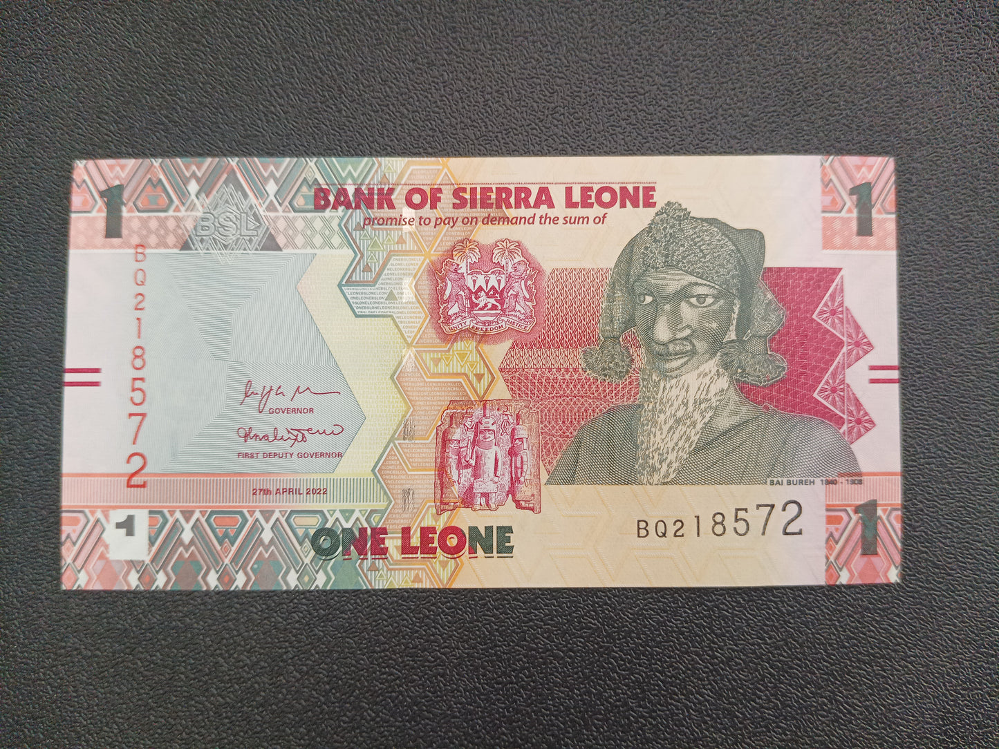 1 Leone 2022 UNC - Sierra Leone