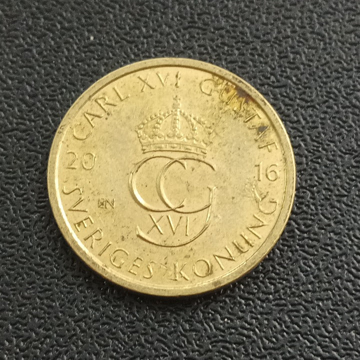 5 Kronor 2016 - Carl XVI Gustaf