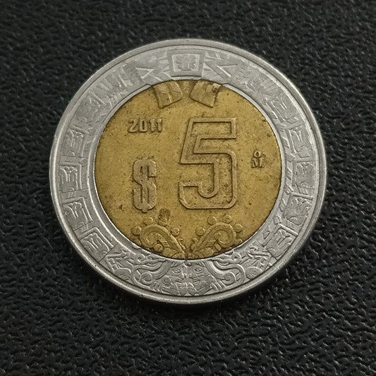 5 Pesos - Mexico