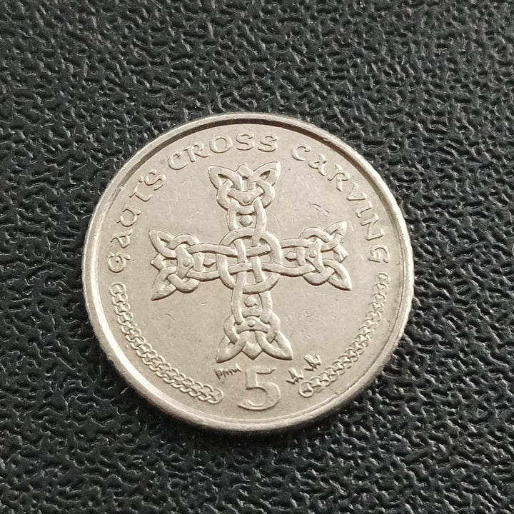 5 Pence 2000 - Isle of man (Gaut's Cross)