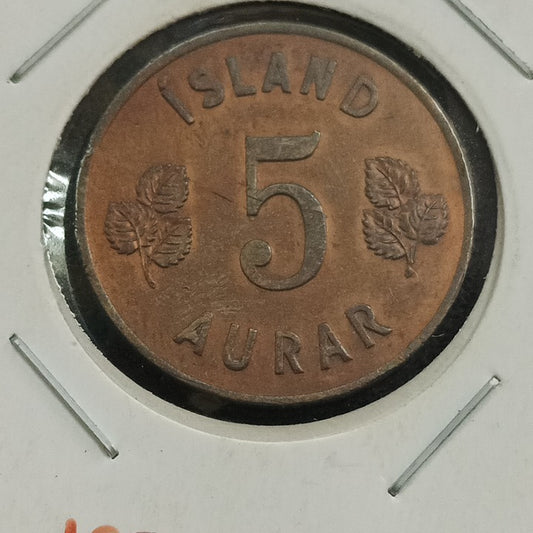 5 Aurur 1946 - Iceland
