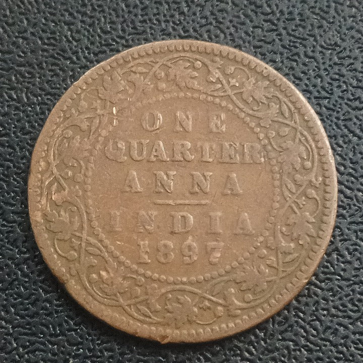 1/4 Anna 1897 Victoria (Ref : 270611)