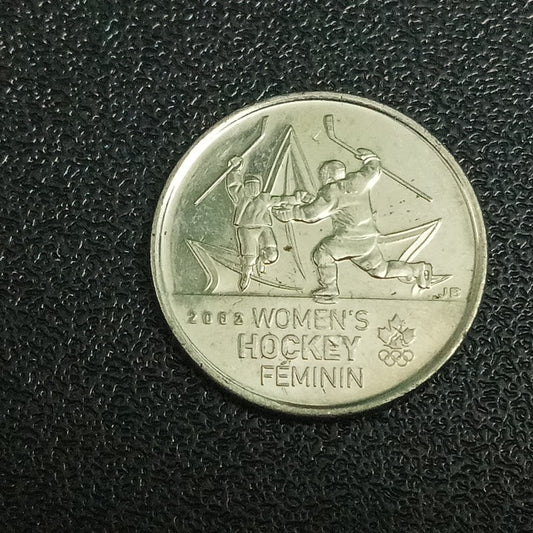 25 Cents 2009 (Women's Ice Hockey) - Canada : Olympics Golden Monemts