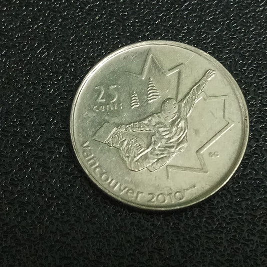 25 Cents 2007 (Snowboarding) - Canada : 2010 Winter Olympics, Vancouver
