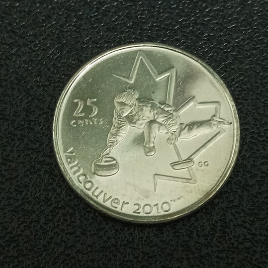 25 Cents 2007 (Curling) - Canada : 2010 Winter Olympics, Vancouver