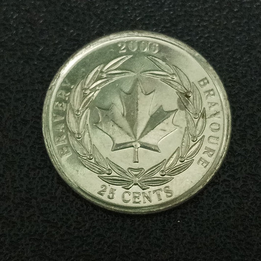 25 Cents 2006 (Medal of Bravery) - Canada