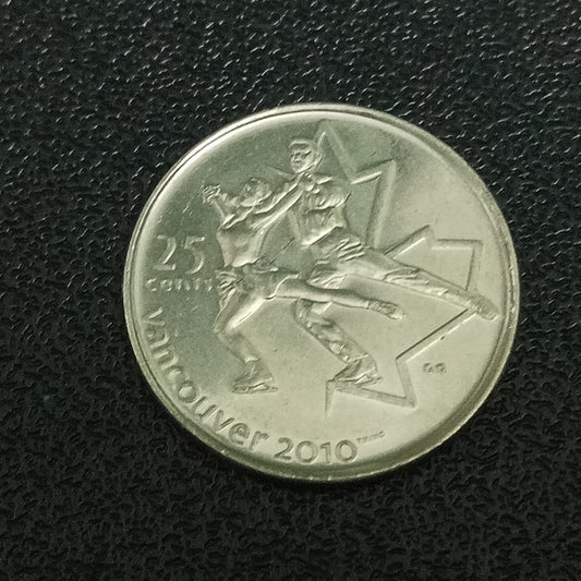 25 Cents 2008 (Figure Skating) - Canada : 2010 Winter Olympics, Vancouver