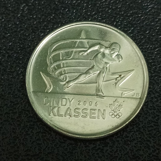 25 Cents 2009 (Cindy Klassen) - Canada : Olympics Golden Moments