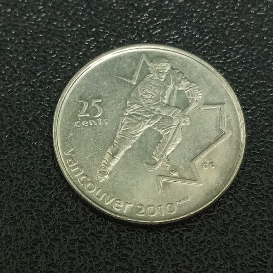 25 Cents 2007 (Ice Hockey) - Canada : 2010 Winter Olympics, Vancouver