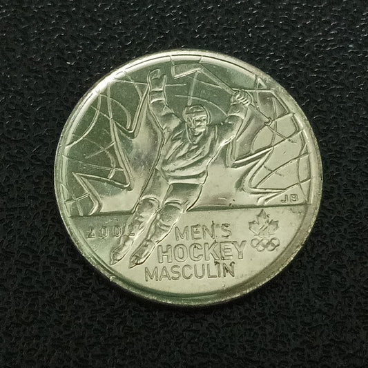 25 Cents 2009 (Men's Ice Hockey) - Canada : Olympics Golden Monemts