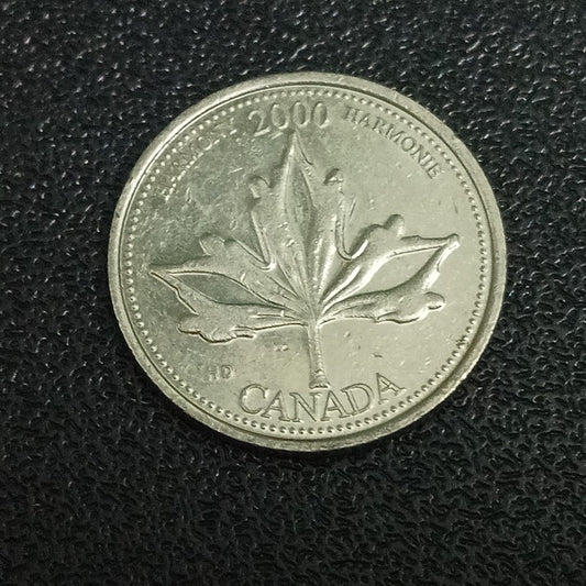 25 Cents 2000(Harmony ) - Canada : The Entry into the Third Millennium