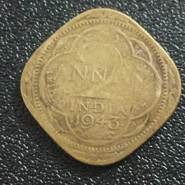 2 Anna 1943 Bombay ( Ref : 180723)