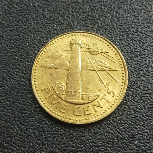 5 Cents 1997 - Barbados