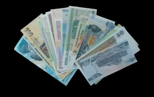 Gift Set - 25  All Different Countries  Banknotes (Set No : 1)