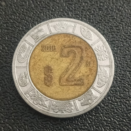 2 Peso - Mexico