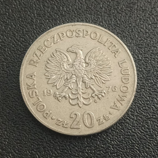 20 Zlotys (Marceli Nowotko)
1976 - Poland