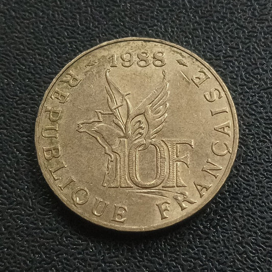 10 Francs 1988 XF (Roland Garros) - France