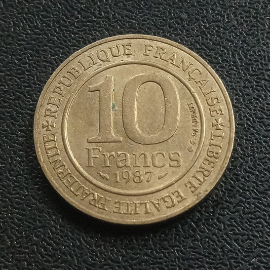 10 Francs 1987 XF+(Hugh Capet) - France