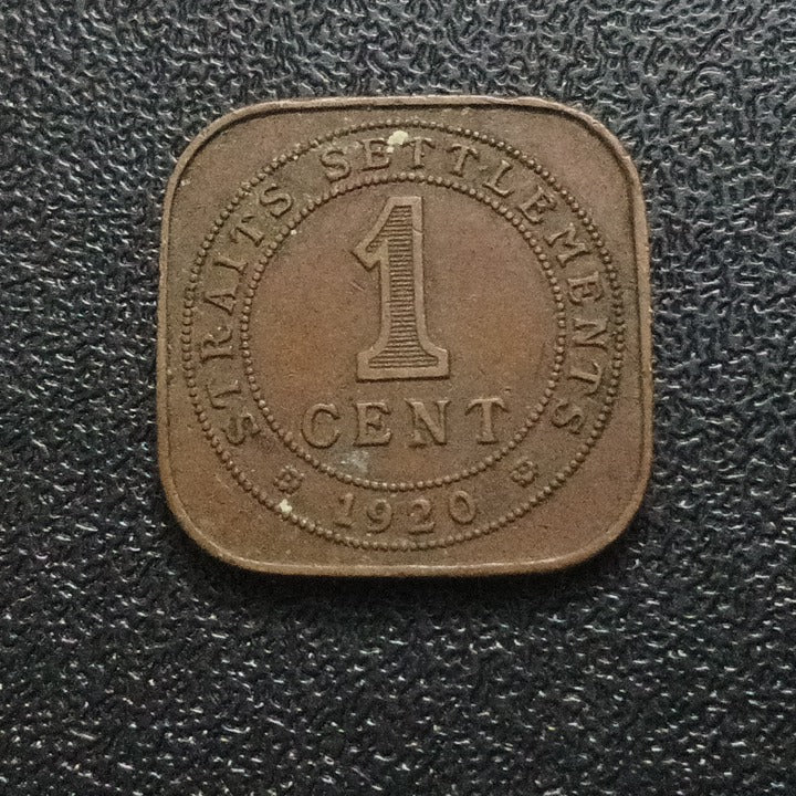 1 Cent 1920 - Straits Settlements (Ref : 220802)