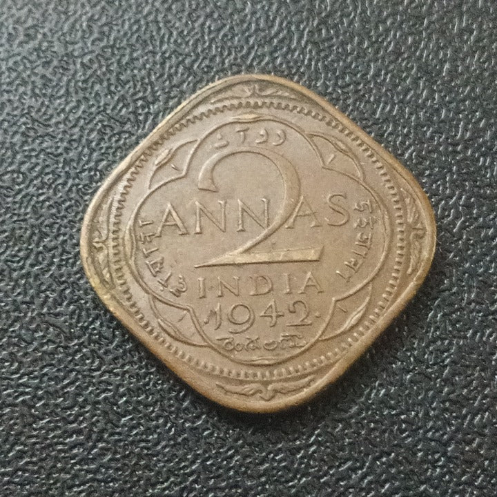 2 Anna 1942 Bombay (Ref : 300808)