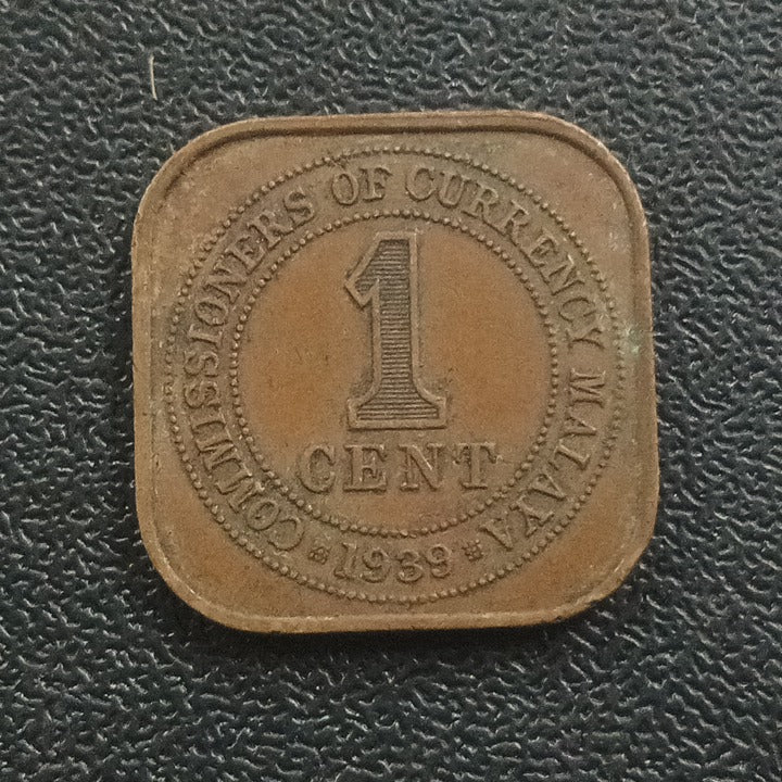 1 Cent 1939 (large type) - Malaya (Ref : 130905)