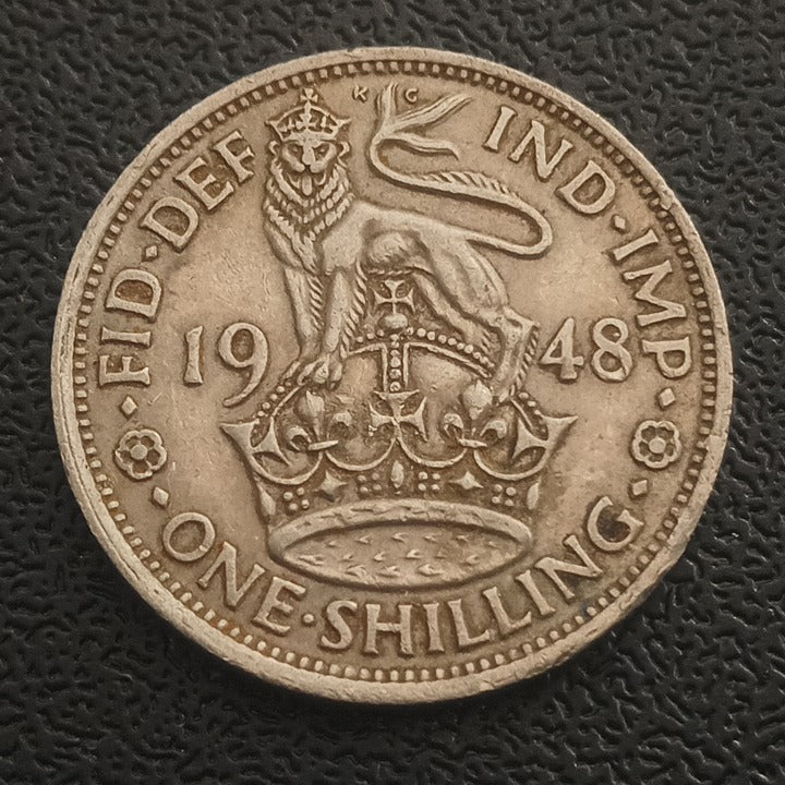 1 Shilling George VI (English Crest) - United Kingdom