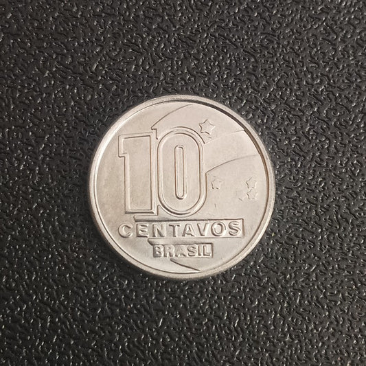 10 Centavos 1990 (Miner) - Brazil