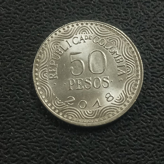 50 Pesos 2018 - Colombia