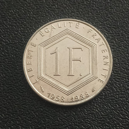 1 Franc 1988 (Charles de Gaulle) - France