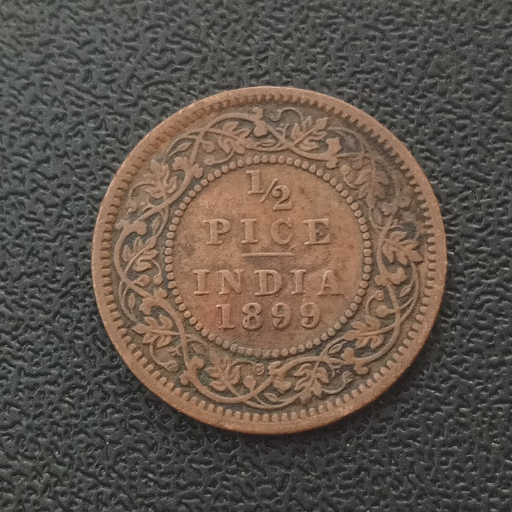 1/2 Pice 1899 Victoria (Ref : 021013)