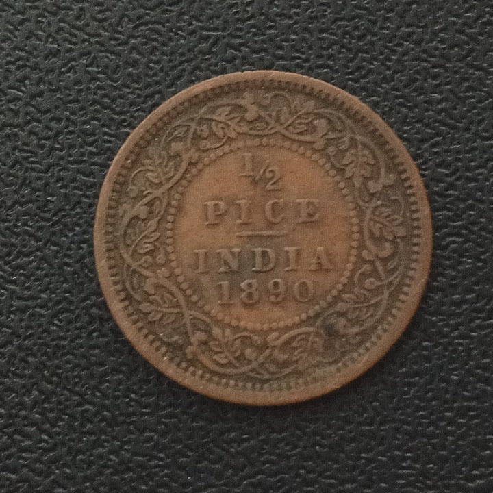 1/2 Pice 1890 Victoria (Ref :021006)