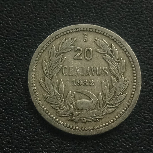 20 Centavos 1932 - Chile