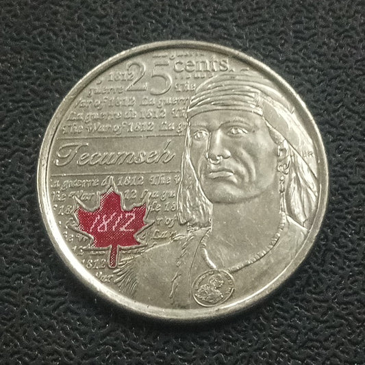 25 Cents 2012 (Techumesh : The War of 1812) - Canada